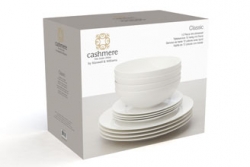 Jídelní souprava Cashmere Bone China, polévkové talíře, 12 ks