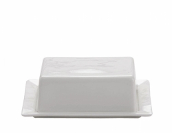 Nádoba na máslo White Basic 16x13 cm
