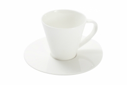 Šálek s podšálkem espresso Beverly Hills Bone China