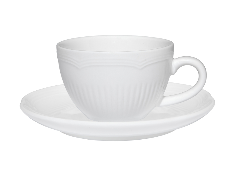 espresso šálek s podšálkem
